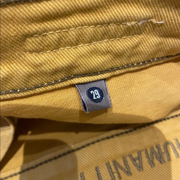 Citizens of Humanity Mustard Yellow Denim - Picture 6 of 7